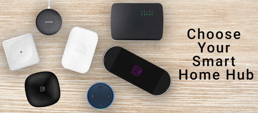 Smart home hub setup