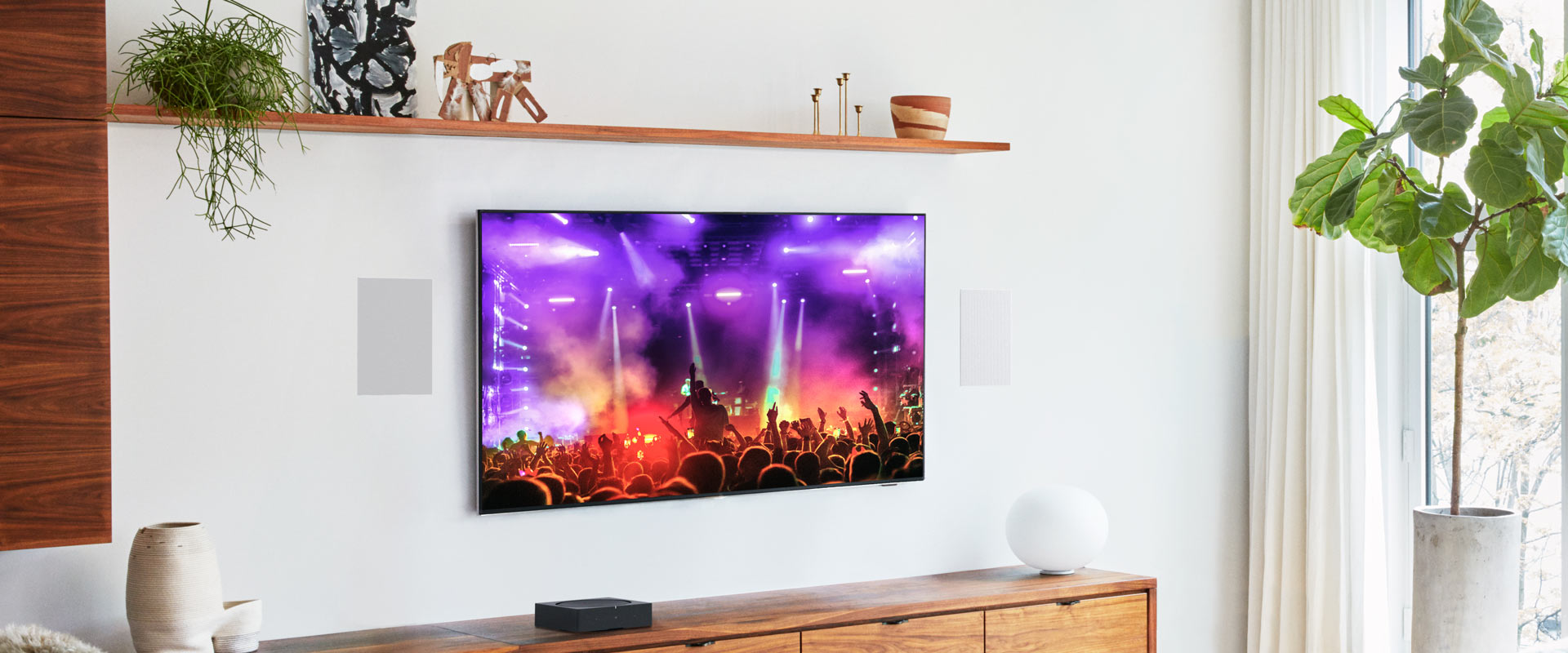 Home theater installation